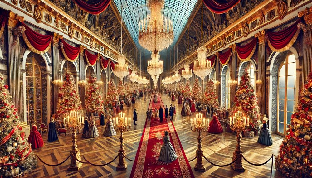 Palace of Versailles Christmas Extravaganza 1880